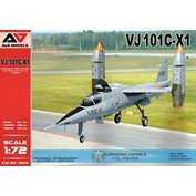 AA MODEL 1:72 VJ 101C-X1 Supersonic VTOL Fighter (2x camo)
