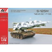 AA MODEL 1:72 SA-3 'GOA' missile system on T-55 chassis