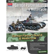 Academy 1:35 German Panzer I Ausf.B & Motorcycle