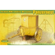 Ace 1:72 Panzernest German WWII mobile MG bunker