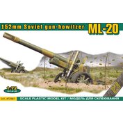 Ace 1:72 ML-20 Soviet WWII 152mm gun howitzer
