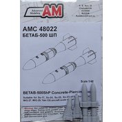 1:48 BETAB-500ShP Concrete-Piercing Bomb Type 1