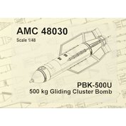 1:48 PBK-500U 500kg Gliding Cluster Bomb (2 pcs.)