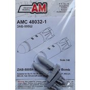 1:48 ZAB-500Sh 500kg Incendiary Bomb (2 pcs.)