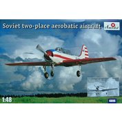 A-model 1:48 Yak-52 Soviet two-seat aerobatic aircraft