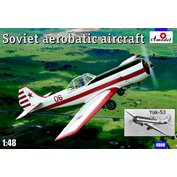 A-model 1:48 Yak-53 Soviet aerobatic aircraft