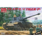 Amusing Hobby 1:35 Pz.Kpfw.VI Tiger(P) "Truppenübungsfahrzeug" Full interior