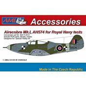 1:32 Airacobra Mk.I, AH574 for Royal Navy tests  – The conversion set
