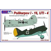 1:48 Polikarpov I-16, UTI-4 German (konv.)