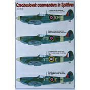 1:32 Czechoslovak commanders in Spitfires