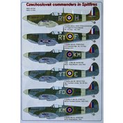 1:48 Czechoslovak commanders in Spitfires