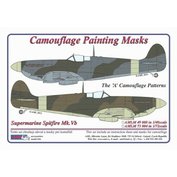 1:48 S.Spitfire Mk.Vb - Camouflage painting masks scheme "A"