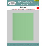 Stripes - pruhy (width 0,5 to 2,5mm step 0,1mm length 200mm)