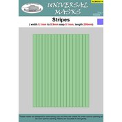 Stripes - pruhy (width 8,1 to 8,9mm step 0,1mm length 200mm)