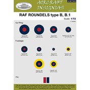 1:72 RAF Roundels type B, B.1,