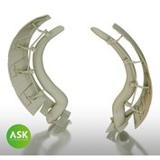 1:48 A6M2 Zero open engine cooling flaps detail set /EDU
