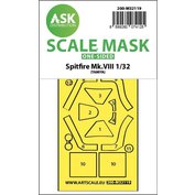 1:32 Spitfire Mk.VIII one-sided express fit mask for /TAM