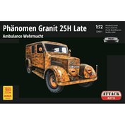 Attack 1:72 Phänomen Granit 25H Late (Ambulance Wehrmacht) (Profi)