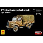 Attack 1:72 L1500 With Canwas Wehrmacht Light Truck 4X4 (Profi)