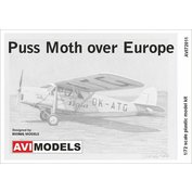 Avimodels 1:72 Puss Moth over Europe (5x camo)