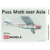Avimodels 1:72 Puss Moth over Asia (4x camo)
