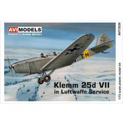 Avimodels 1:72 Klemm 25d VII in Luftwaffe Service