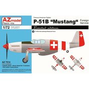 AZ model 1:72 P-51B Mustang "Foreign services"