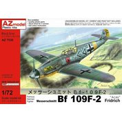 AZ model 1:72 Bf 109F-2 "Aces" Fridrich