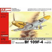 AZ model 1:72 Bf 109F-4 "Aces" Fridrich