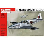 AZ model 1:72 Mustang Mk.III "Dorsal Fin"