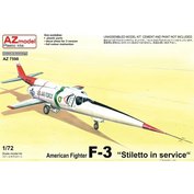 AZ model 1:72 American Fighter F-3 "Stiletto in service"