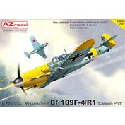 AZ model 1:72 Bf 109F-4/R1 „Cannon Pod“