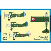 Azur 1:72 Potez 25 "Renault 12 Kg"