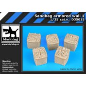 1:35 Sandbag armored wall No.1
