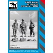1:48 USAAF Bomber aircraft crew (3 figures)