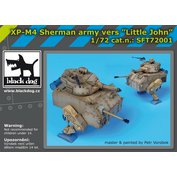 Black Dog 1:72 XP-M4 Sherman army vs. Little John (sci-fi)