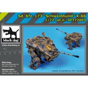 Black Dog 1:72 Sd.Kf3.173 Schweibhund X-66 (sc-fi)
