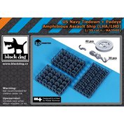 1:35 US NAVY tiedown+padaye (LHA/LHD)