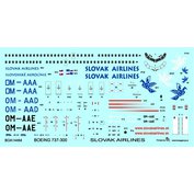 1:144 Boeing 737-300 Slovak Airlines /SKY,MIC
