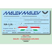 1:144 Ilyushin IL-62M MALÉV Hungarian Airlines /ZVD