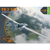 Clear Prop 1:48 TB.2 UAV in Polish service (2x camo, 2022/23)