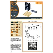 1:48 F-86A ejection seat early /CLP