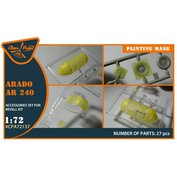 1:72 Arado Ar-240 painting mask /REV