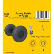 1:72 Fairey Battle Wheels /AZRFR,SPH