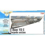 1:72 U-Boot VII C torpedo section /REV