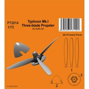 1:72 Typhoon Mk.I Three-blade Propeler /AFX