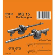 1:72 MG 15 German WWII Machine gun
