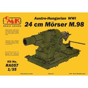 CMK resin armour 1:35 Austro-Hungarian WWI 24 cm Mörser M.98