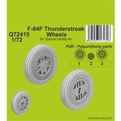 1:72 F-84F Thunderstreak Wheels /SPH