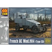 Copper State Models 1:35 French Armored Car Modele 1914 (Type ED)